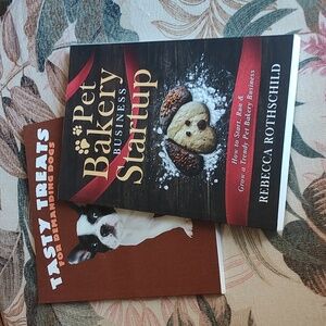 PET BAKERY BUSINESS STARTUP & TASTY DOG TREATS BOOK SET